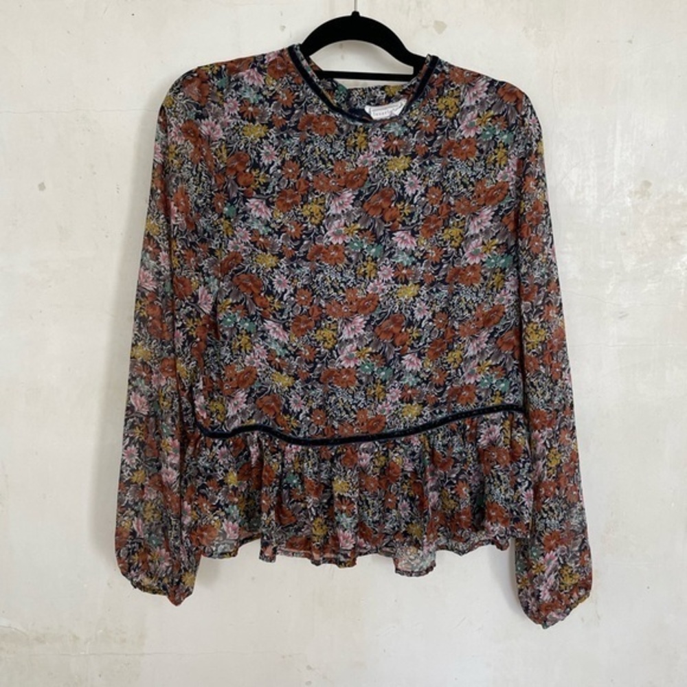 Loveriche Floral Long sleeve Blouse L